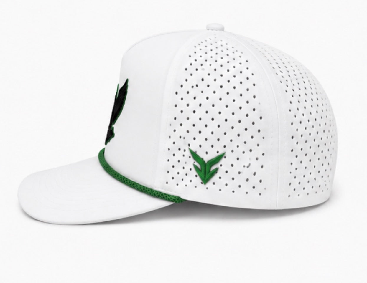 White/Masters Green with Stainless/BlackGreen Duck Snapnack