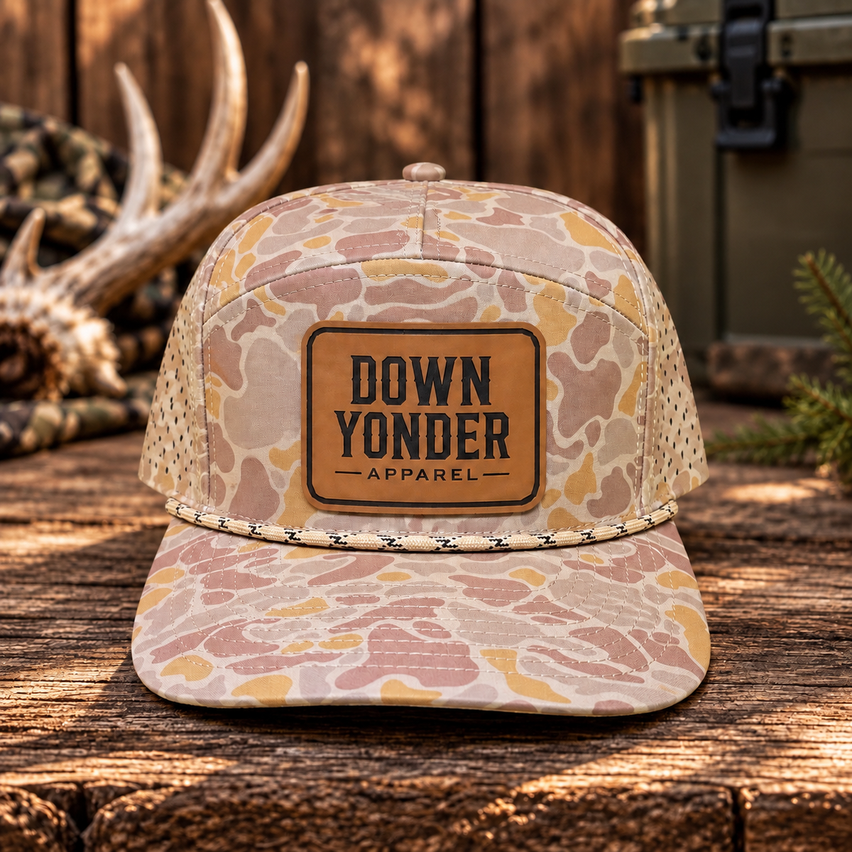 Wild Desert 7 Panel Down Yonder Apparel Snapback