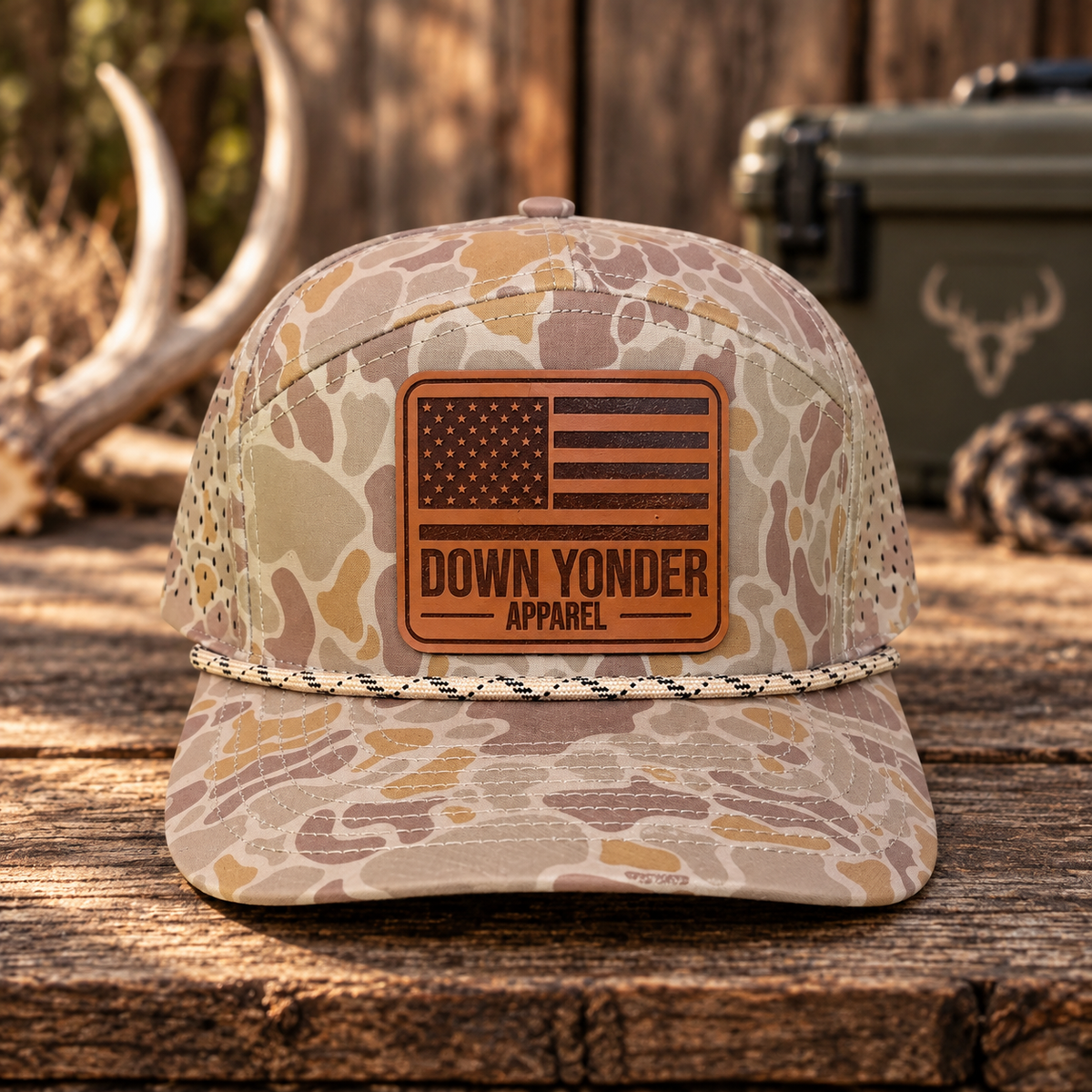 Wild Desert 7 Panel SnapBack