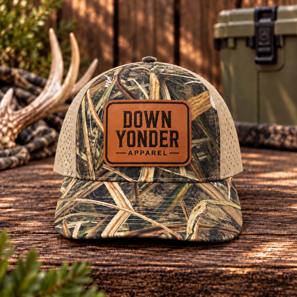 Shadow Grass with Down Yonder Patch Snapback